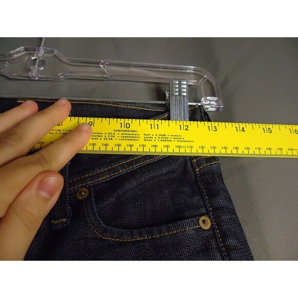 Citizen of Humanity Haley #174 Stretch Ankle Pant Jeans Womens Size 24 Dark Wash - Picture 6 of 9